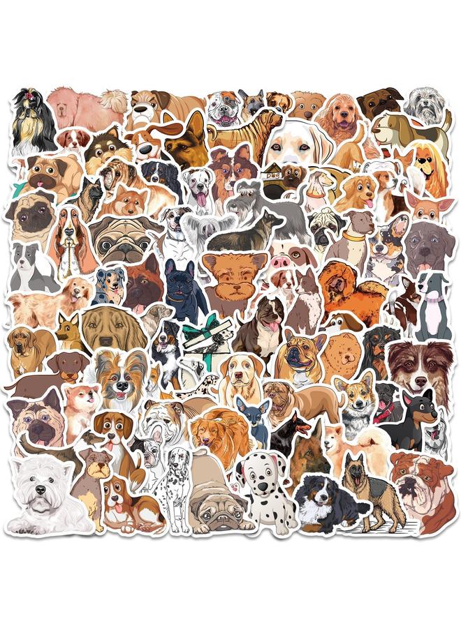 Bluejw Hot 100 Cute Realistic Dog Graffiti Sticker Mobile Phone Shell Water Cup Flat Decoration - Image 2