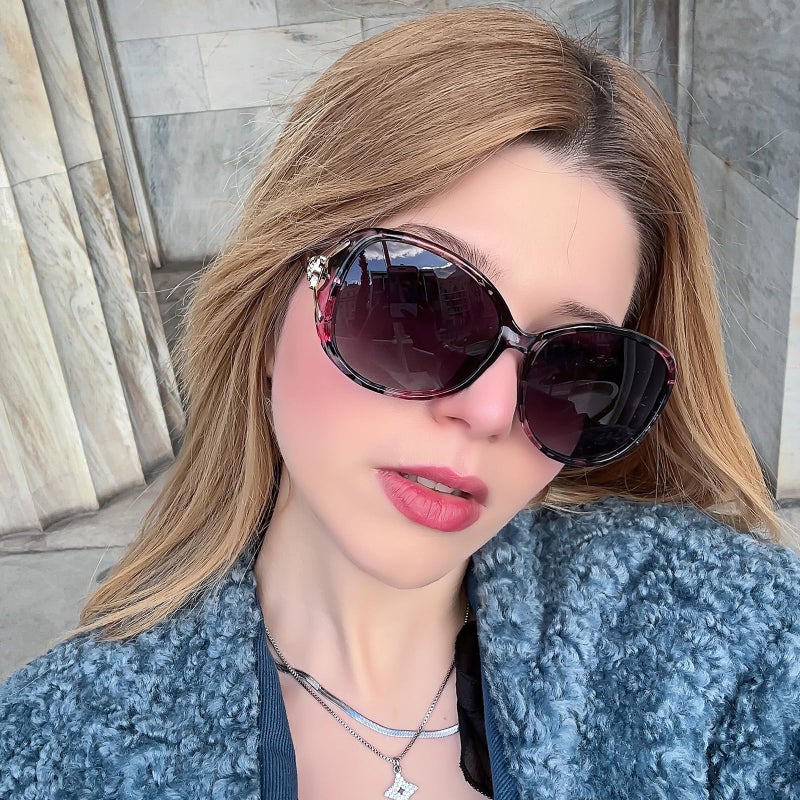FIMILU Sunglasses for Women Trendy Polarized Sunglasses Oversized Big Sun Glasses Ladies Shades UV Protection - Image 4