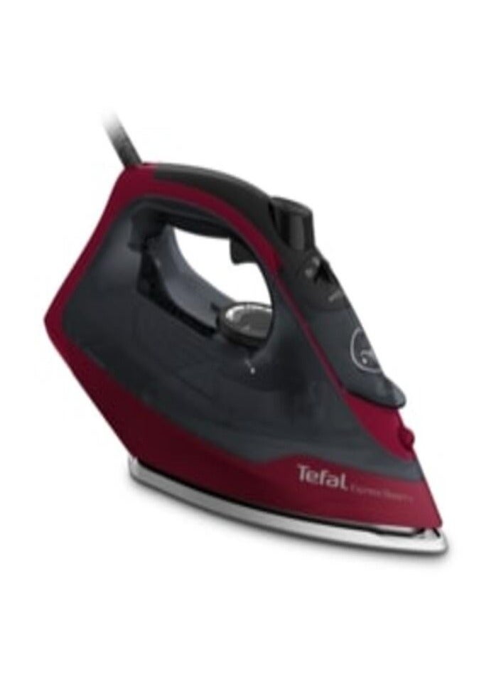 Tefal Express Steam+ 2600W, 45g/min, 210g/min, Auto off, 300 ml 2600 W FV2869E2 Black Glama - Image 1
