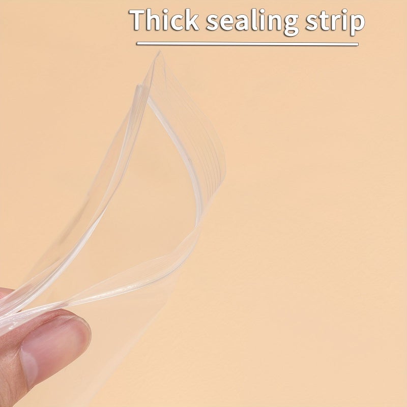 300Pcs Clear Resealable Poly Bags 3.94-5.91inch For Art Prints Jewelry Storage - Image 5