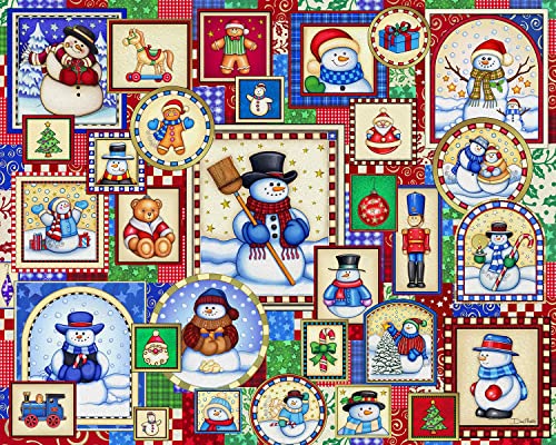 Springbok Snow Days 400 Piece Jigsaw Puzzle for Adults and Family Unique Cut Pieces Made in USA - Image 1