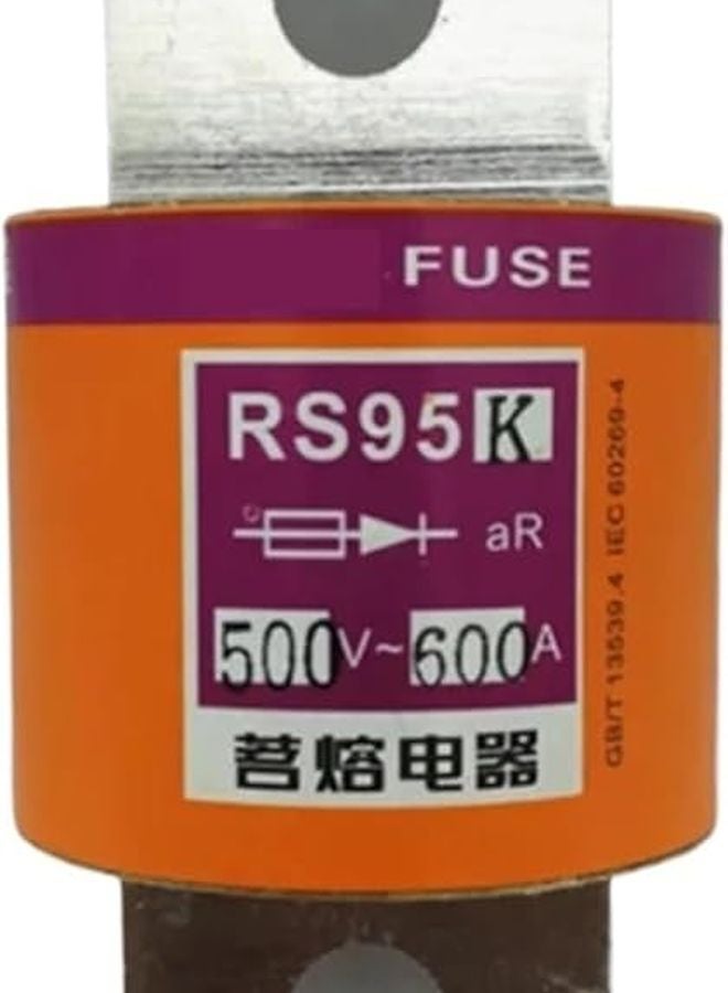 RS95K 500V 0.3A فيوز 1 قطعة Rs95k 1 لون حجم 0.3A 600A 500A 400A 350A 300A 250A 200A - Image 1
