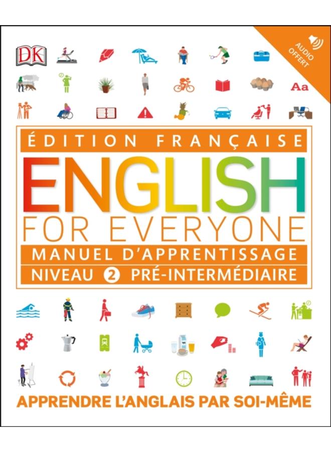 English for Everyone Course Book Level 2 Beginner : French language edition