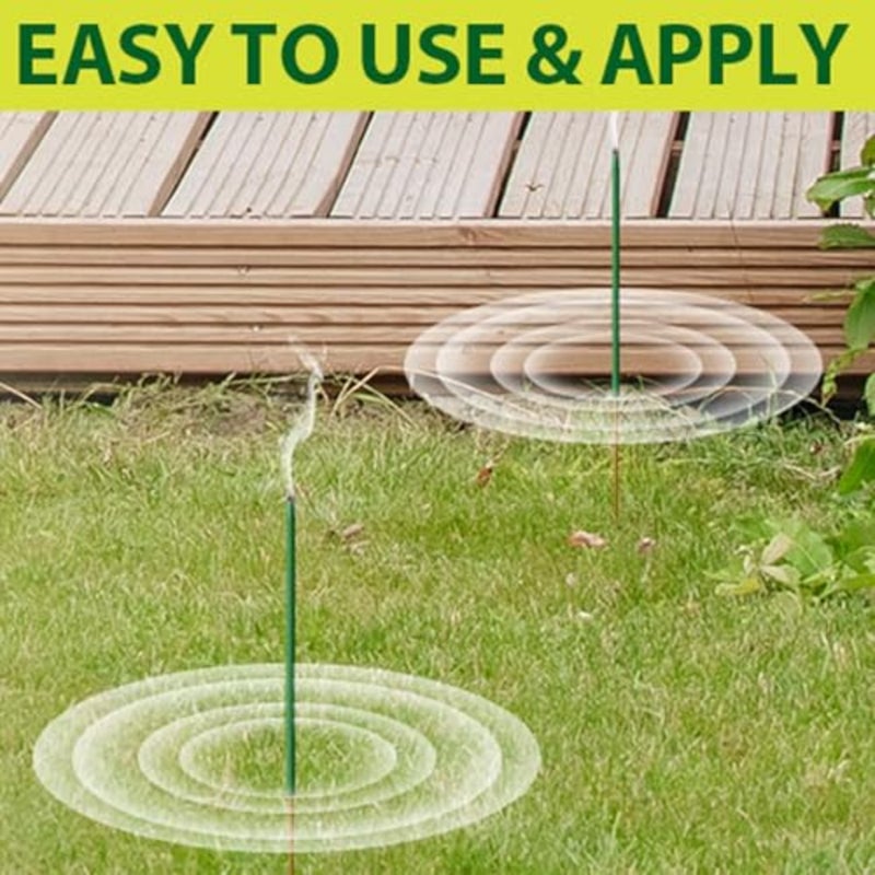 60pcs Mosquito Repellent Citronella Incense Sticks with Holder, Natural Plant Ingredients Citronella Oil Lemongras Rosemary Oil, DEET Free Repellent Outdoor Citronella Incicks - Image 5