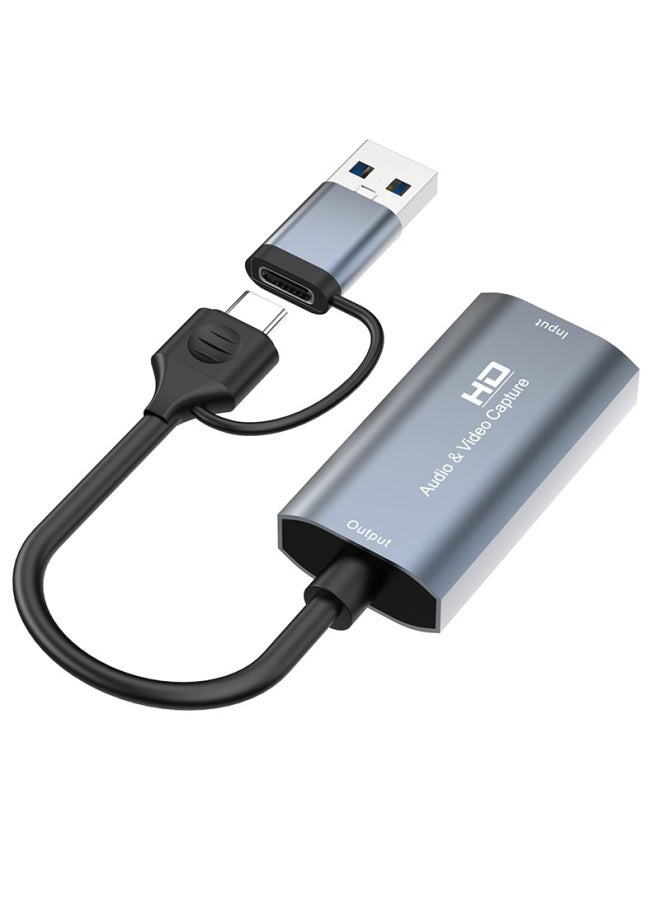 High Definition Type-C Video Capture Card USB Mobile Game Console PS Camera HDMI Data Converter Fiber Optic Adapter Card-Color:Z36 / USB - Image 3