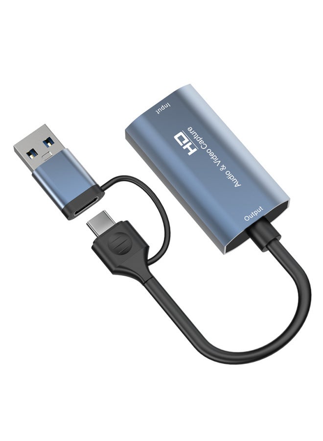 High Definition Type-C Video Capture Card USB Mobile Game Console PS Camera HDMI Data Converter Fiber Optic Adapter Card-Color:Z36 / USB - Image 5