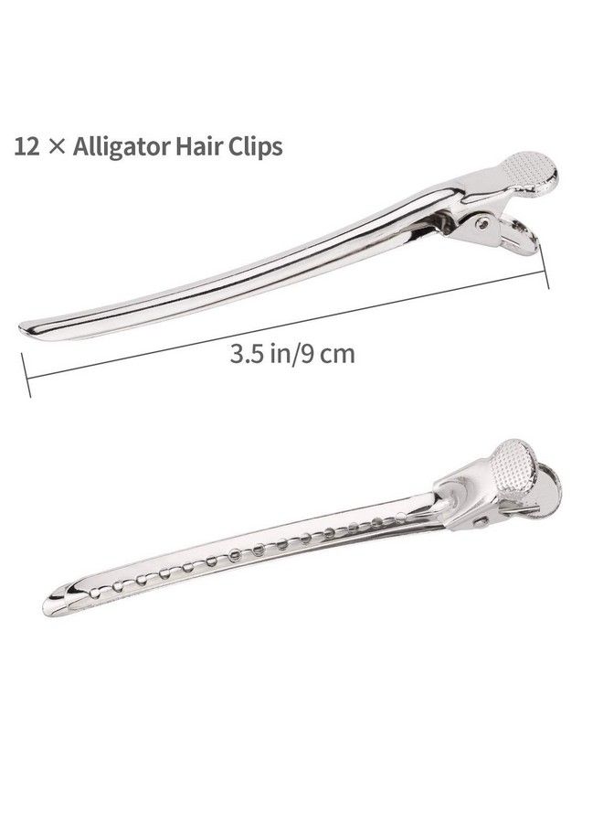 KIRA Professional Quality Dressing Hair Clips (Steel 12) - Image 5