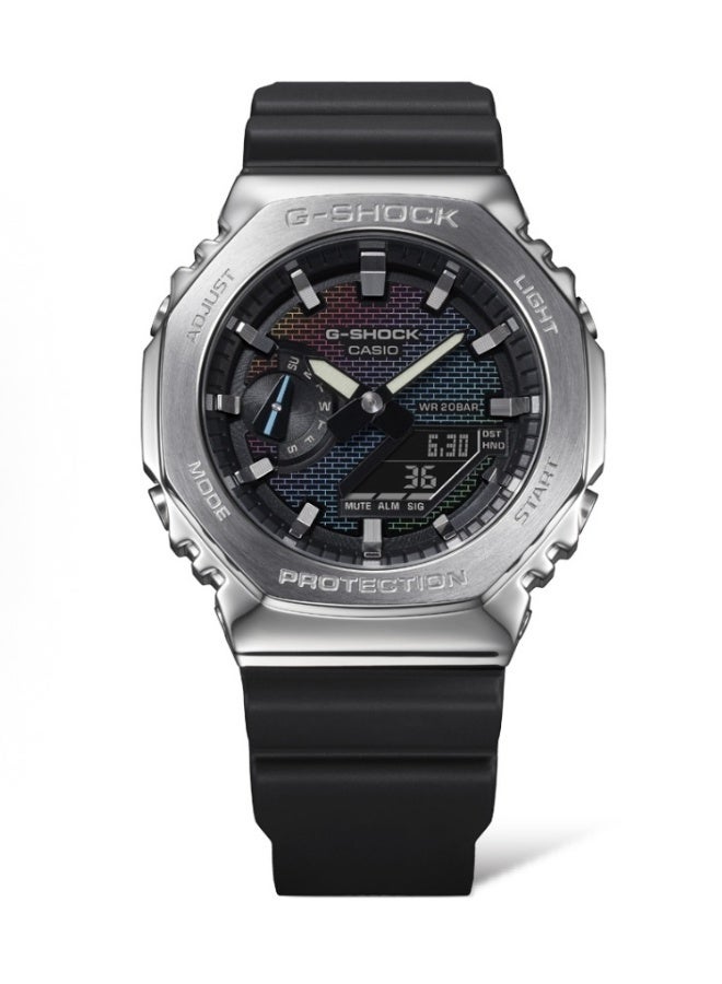 CASIO G-Shock Metal Covered Octagonal Analog-Digital Watch GM-2100RW-1APR  - Image 2