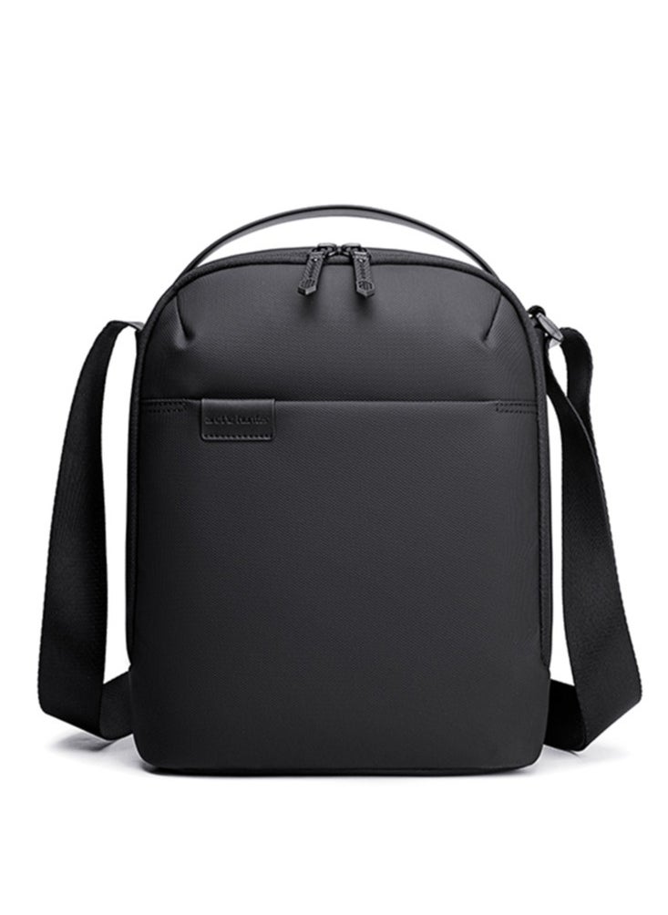 ARCTIC HUNTER - Messenger Bag for Men, Lightweight Water Resistant Crossbody Bags for Work with Tablet Compartment, Black - Image 1