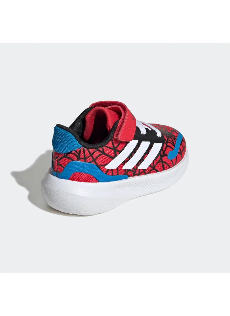 adidas سنيكرز ران فالكون سبايدر مان للأطفال الرضع