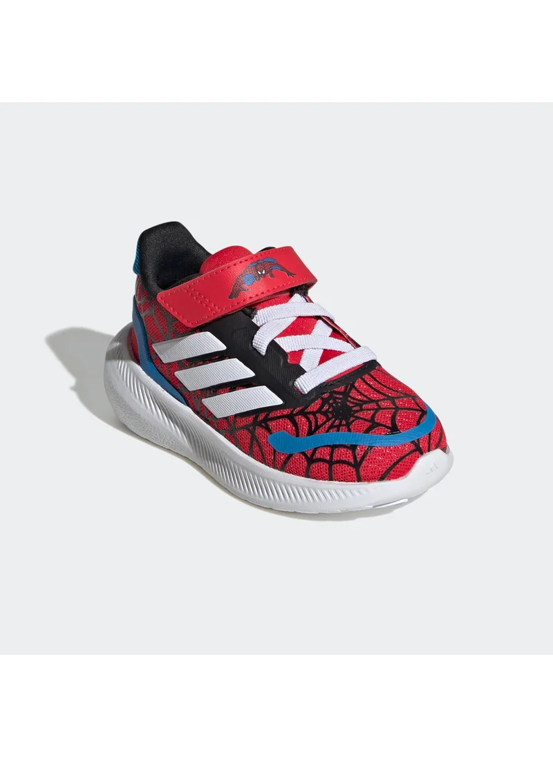 adidas سنيكرز ران فالكون سبايدر مان للأطفال الرضع