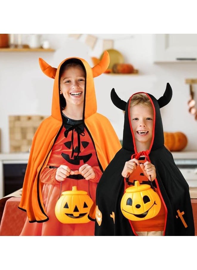Generic Halloween Children's Costumes, Devil Costume Children, Demon Costume Children, Devil Costumes, Cape Devil for Child Boys Girls Halloween, Carnival Parties  - Image 3