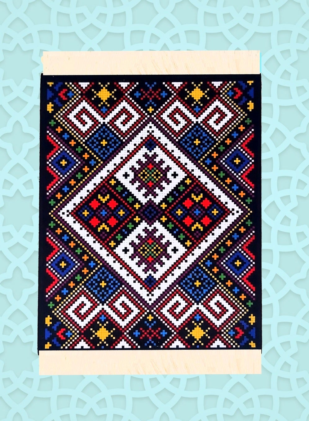 Souvenir Souq Persian Style Vintage Mouse Pad – Anti-Slip Carpet Design Desk Mat