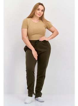 KANGOL Women Sportswear Fit Outdoor Sweatpants, Green  - Image 4