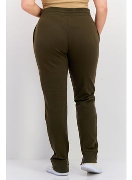 KANGOL Women Sportswear Fit Outdoor Sweatpants, Green  - Image 3