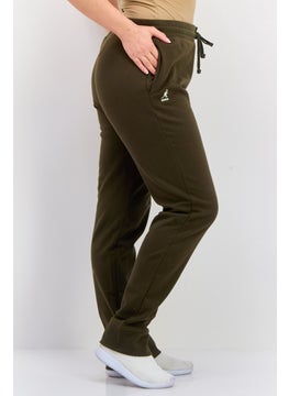 KANGOL Women Sportswear Fit Outdoor Sweatpants, Green  - Image 2