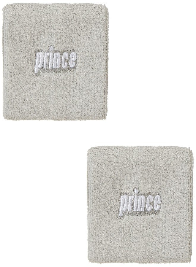 برنس مضرب تنس برينس تور 23 مع 12 كرة تنس برتقالية من المرحلة الثانية وسوار معصم رمادي/أبيض - Image 4