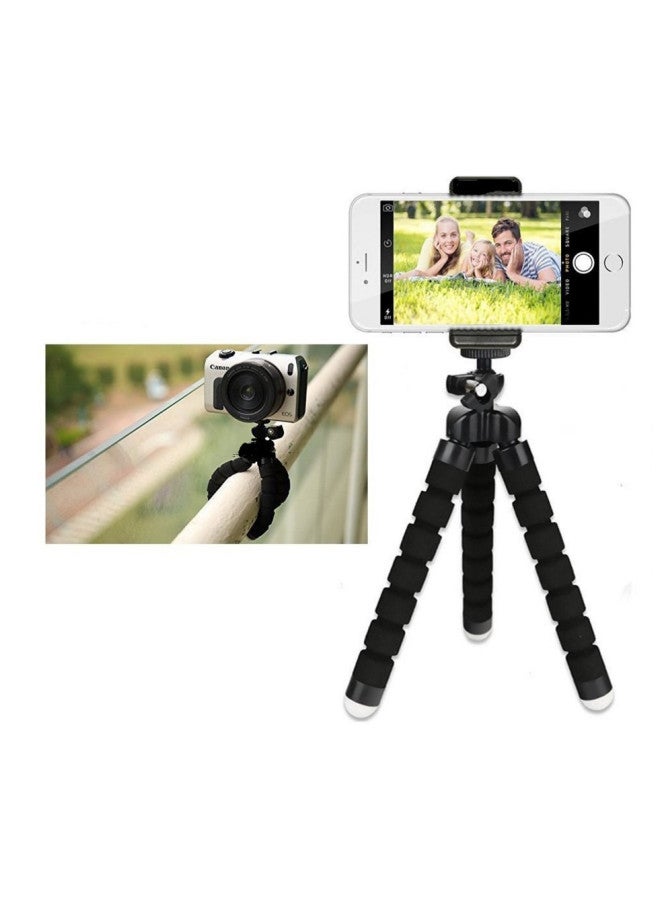 Sponge Octopus Tripod Neutral Mobile Phone Bluetooth Selfie Photo Set Bracket Live Broadcast Bracket Tripod-Color:Old Style Suit  - Image 3