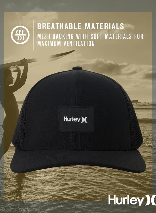 Hurley Men's M Warner Trucker Hat Baseball Cap - Image 4