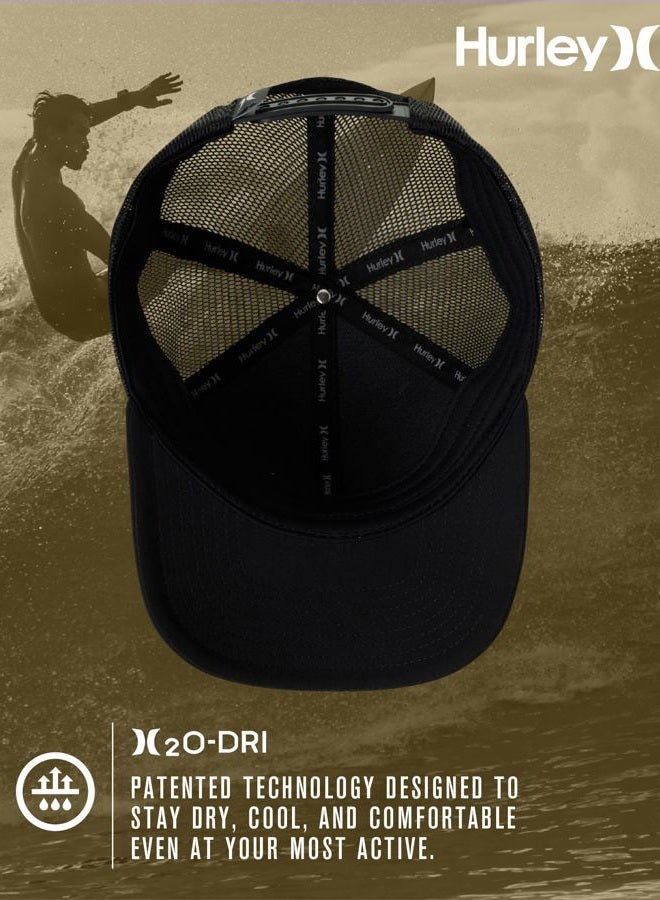 Hurley Men's M Warner Trucker Hat Baseball Cap - Image 3