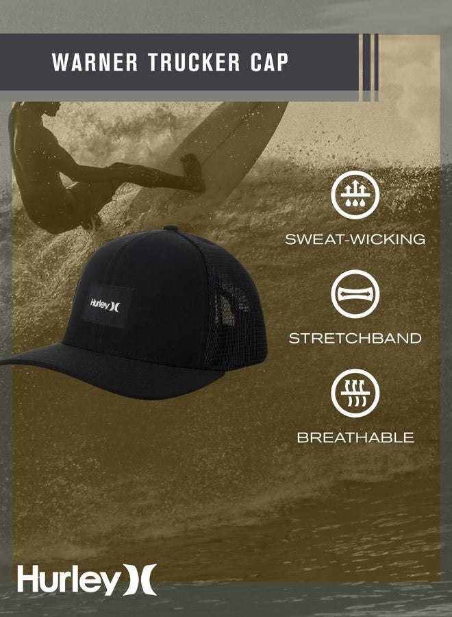 Hurley Men's M Warner Trucker Hat Baseball Cap - Image 2