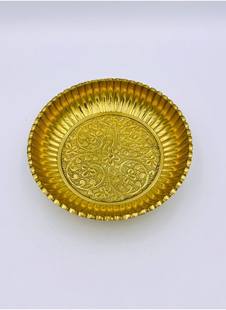 طبق نحاسي رائع بتصميم زهور معق4 بوصات - pzsku/Z5F580BB92641981DD0A4Z/45/_/1724161290/33cdad25-340a-44a0-92f6-769edbcbf025