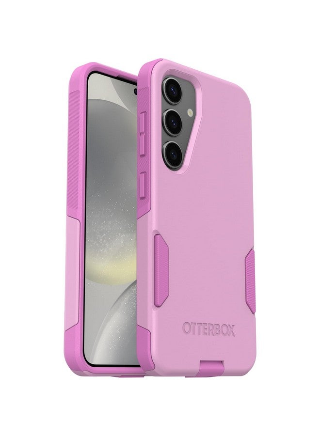 أوتربوكس جراب OtterBox Commuter Series لهاتف Samsung Galaxy S24 - Run Wildflower (وردي)، نحيف ومتين، مناسب للجيب، مع حماية للمنافذ - Image 4