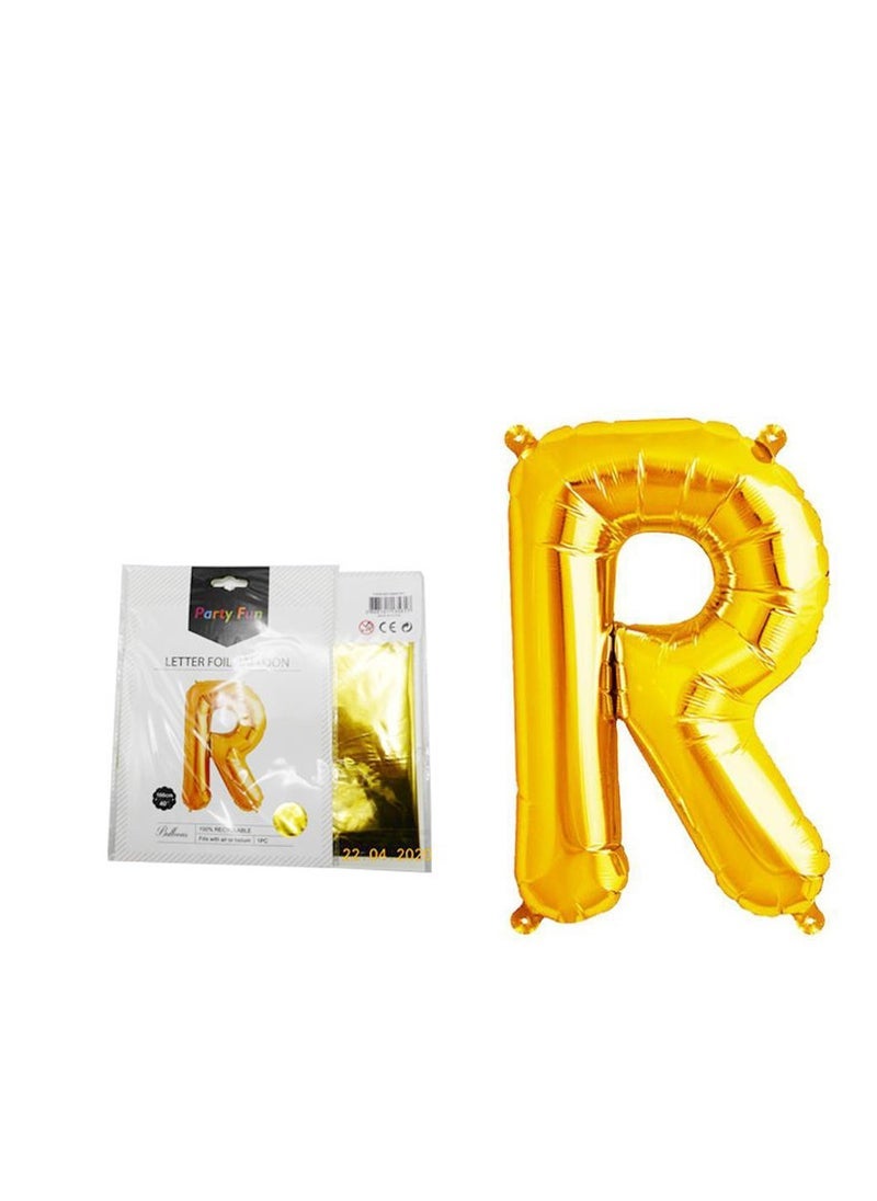 بارتي فن بالون الحروف احباط 40 بوصة (R) اللون الذهبي - Image 1