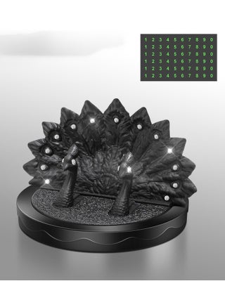 Mobile Phone Holder Temporary Parking Number Plate Peacock Ornament - pzsku/Z5F582C7B0174CDDF1AADZ/45/_/1728871099/3aed1f9d-0a2a-4845-968d-f22bcefa2d7d