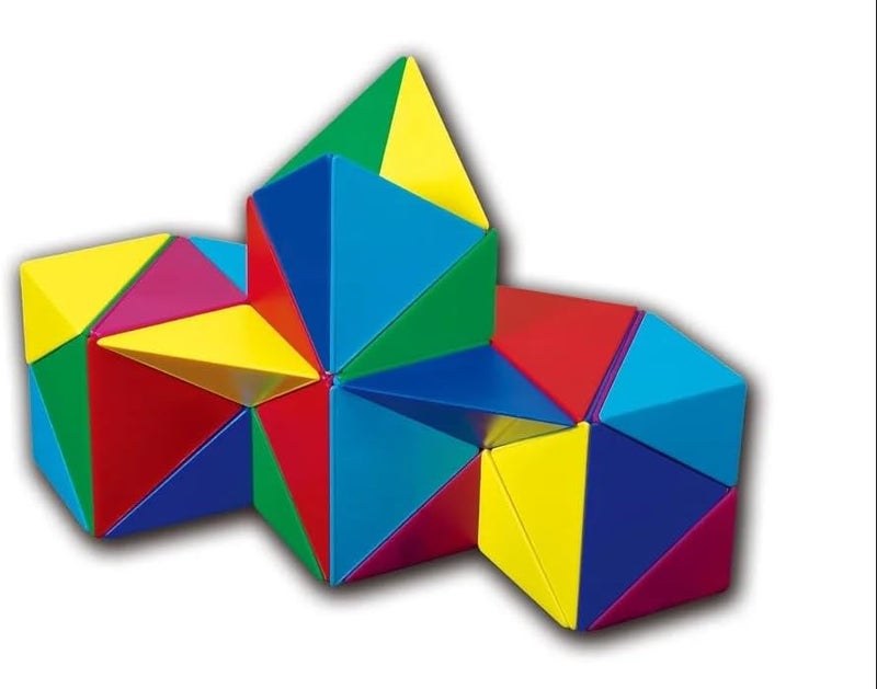 Popular Playthings Tri-Mags 48-Piece Magnetic Building Set for Creative Play - Image 3