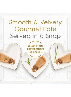 PURINA Purina Fancy Feast Gourmet Wet Cat Food Variety Pack, Petites Pate Collection, break-apart tubs, 48 servings - (Pack of 24) 2.8 oz. Tubs  - Image 2