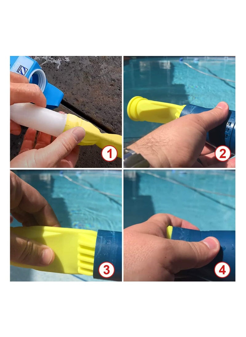 SYOSI W69698 Pool Cleaner Diaphragm with W81600 Rataining Ring Long-Life Replacement for Zodiac Baracuda G3 G4 (4 Pack)  - Image 3