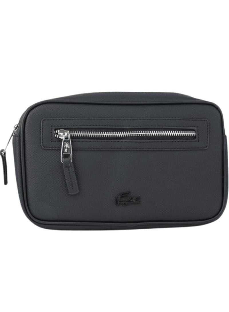 LACOSTE Lacoste Pouch Waist Belt Black Polyester Men Bag  - Image 1