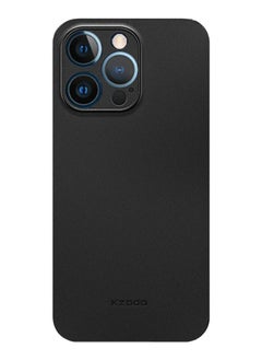 KZDOO iPhone 14 Pro Case Air Skin Series Ultra Slim Frosted Anti Slip Back Cover Full Coverage Camera Lens Protection 6.7 inch BlackiPhone 14 Pro Case Air Skin Series Ultra Slim Frosted Anti Slip Back Cover Full Coverage Camera Lens Protection 6.7 inch Black  - Image 1