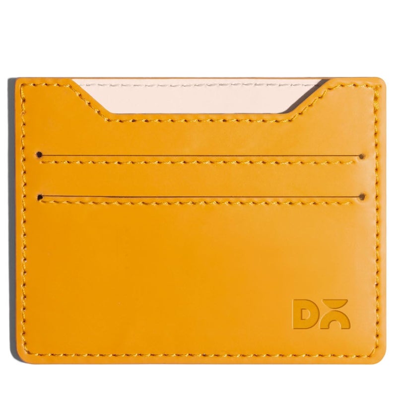 Daily Objects Slim Skinny Fit Card Wallet for Men and Women | Durable Vegan PU Leather | Credit/Debit Card Holder | 3 Slots for Cash, Card & IDs | Stylish Pocket Purse | Money Organiser - Image 1