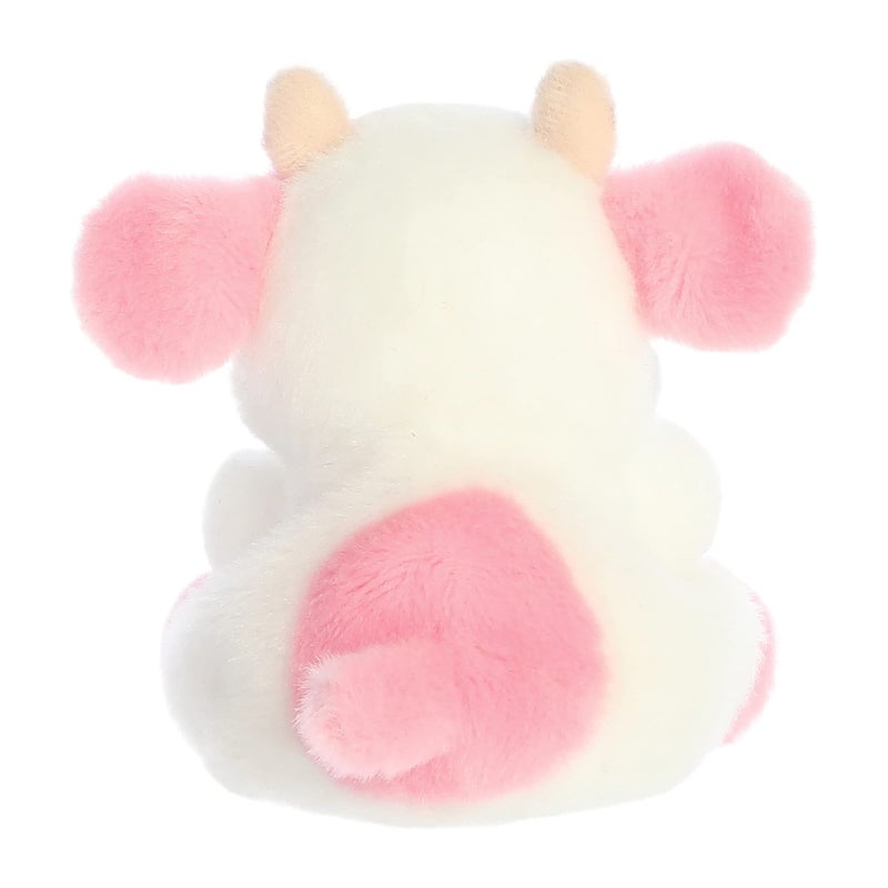 AuroraÂ® Adorable Palm Palsâ„¢ Belle Strawberry Cowâ„¢ Stuffed Animal - Fun Collectible Plush for Kids and Adult Collectors - Perfect for Decorating Rooms and Birthday Gifts - Pink 6 Inches - Image 5