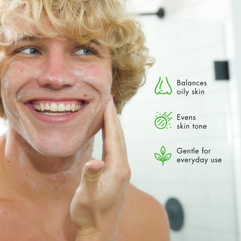 Tiege Hanley Acne Treatment Skin Care Set for Men, System Level 1, Tiegeclear Advanced Routine With Salicylic Acid Wash, Glycolic Acid Pads, and Serum, All Skin Types, Menâ€™s Skin Care, 3 Piece Kit - Image 5