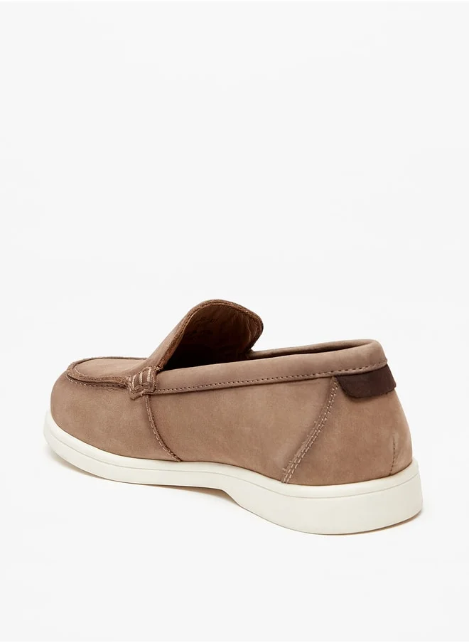 سيد دوتشيني Boys Solid Slip-On Loafers