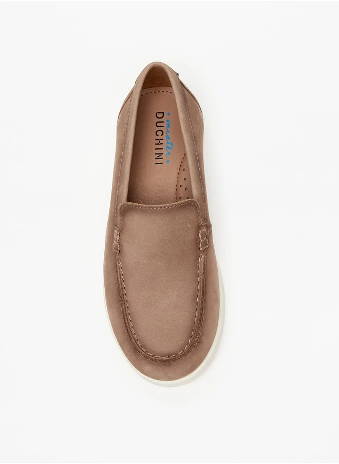 سيد دوتشيني Boys Solid Slip-On Loafers