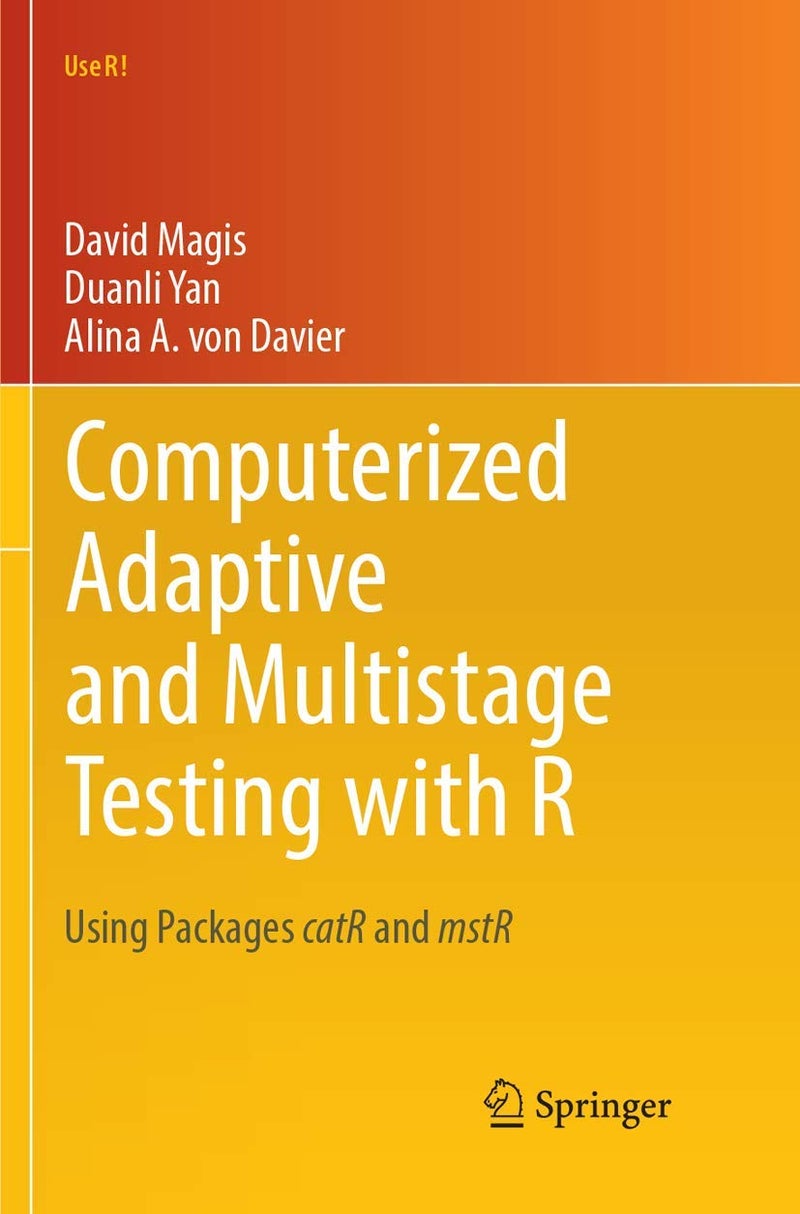 Computerized Adaptive and Multistage Testing with R: Using Packages catR and mstR