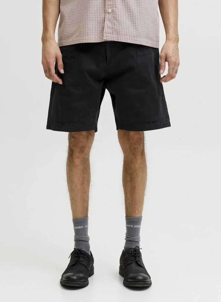 JACK & JONES 5-Pocket Baggy Fit Painter shorts