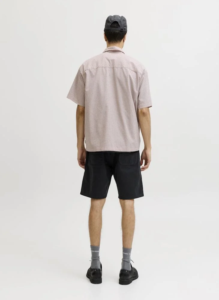 JACK & JONES 5-Pocket Baggy Fit Painter shorts