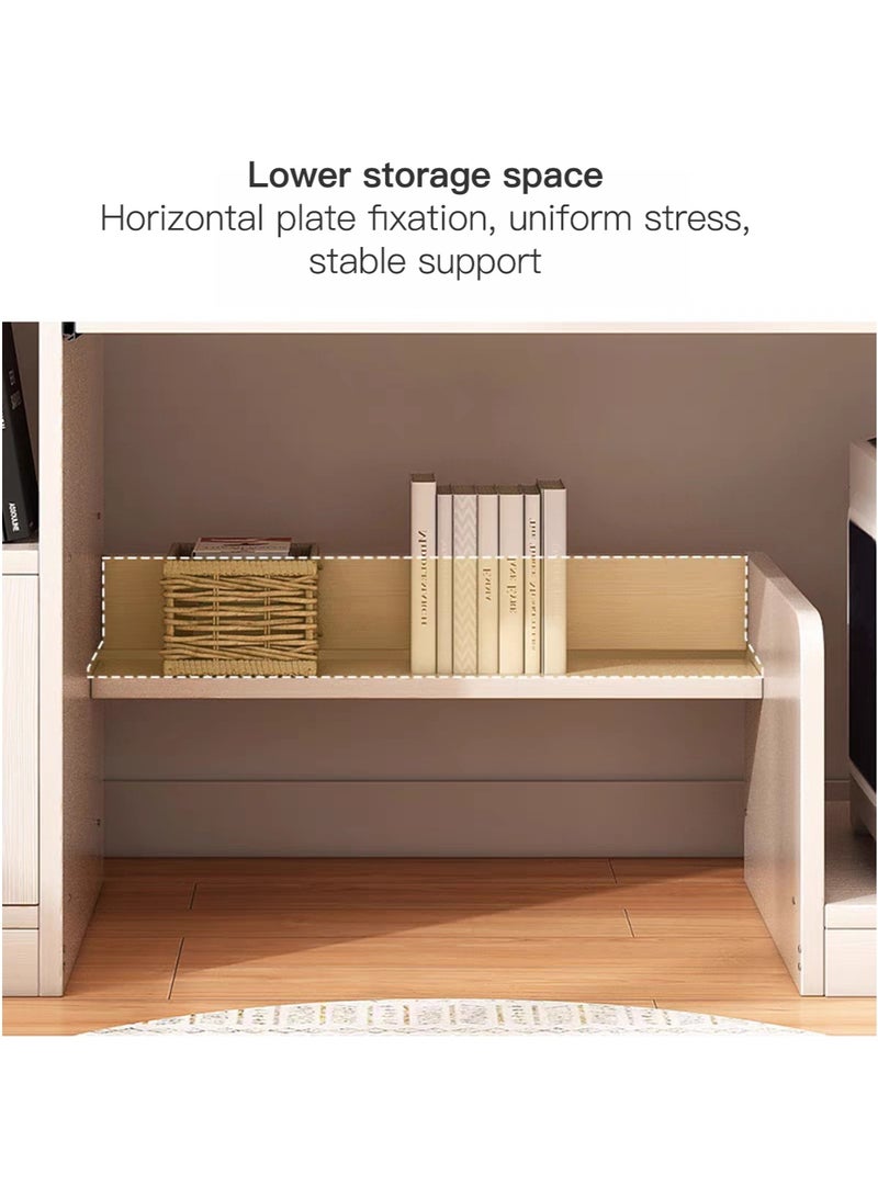 شاربدو مكتب دراسة منزلي عصري مع أدراج للتخزين 98*40*92 سم - Image 4