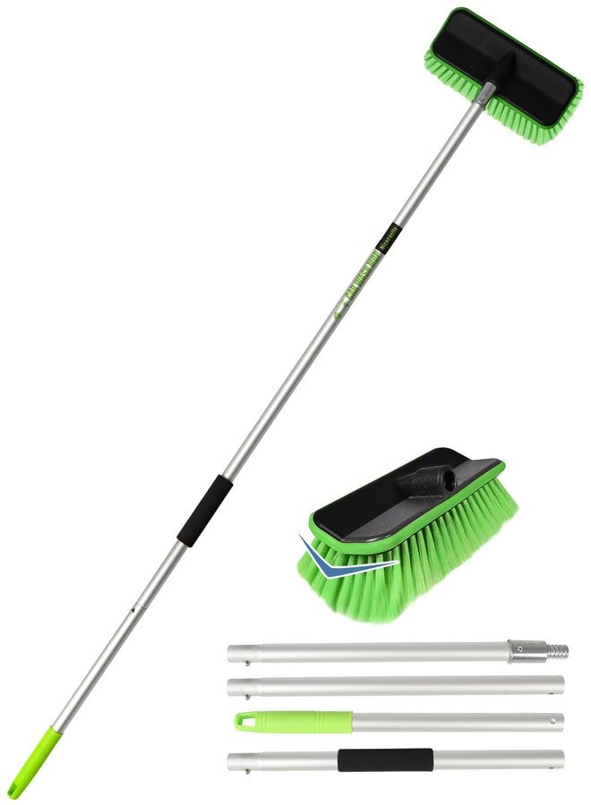 Nicecastle 59" V-Shaped Car Wash Brush with Long Handle Snow Sweeping Brushing Adopts Soft Bristle Design Not Floating Hair Suitable for Detail Cleaning Tires Roof SUV RV MPV Truck Camper Indoor Outdoor Window - Image 1