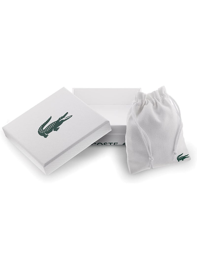 LACOSTE Punk Crocodile Armor Magnet Steel Men bracelet - Image 3