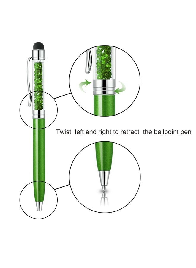 Besgoods 2-in-1 Touch Screen Stylus Pen for All Capacitive Touch Screen Device, Blue/Green/White/Orange/Rose/Purple, Pack of 6 (4074215) - Image 3