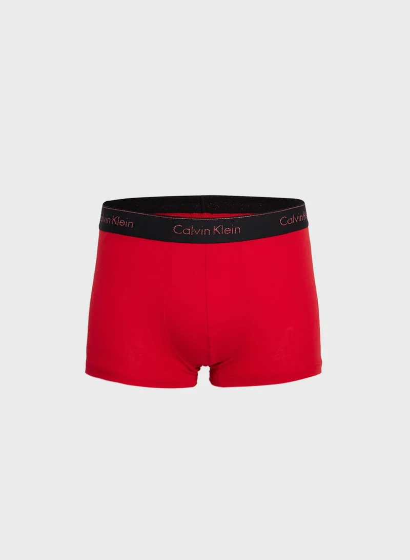 CALVIN KLEIN 3 Pack Assorted Trunks