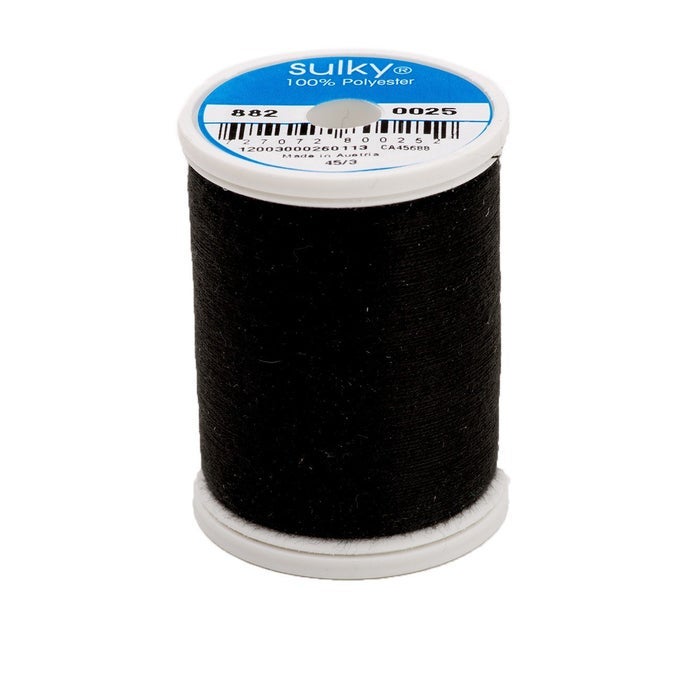BOBBIN THREAD 60WT 1100YD BLACK