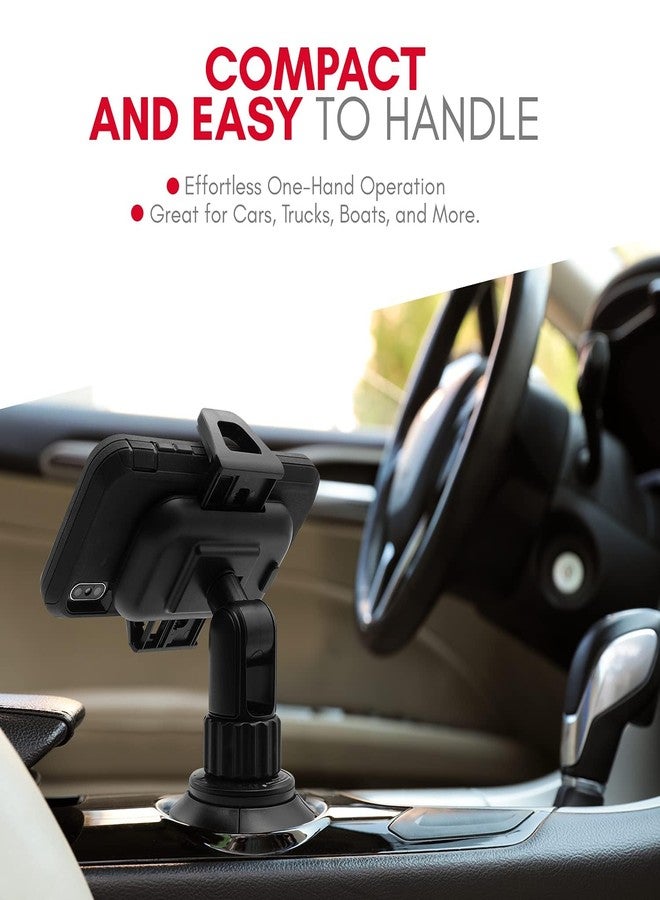 Macally Cup Holder Mount - Universal Car Phone Holder for iPhone, Samsung & Smartphones - Image 5
