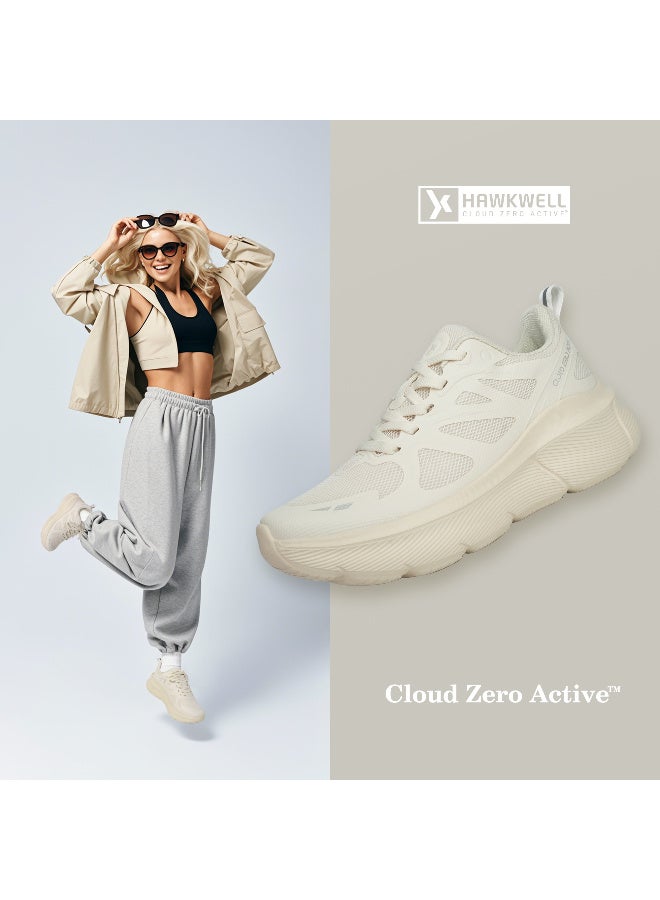 Hawkwell  Women's Cloud Zero Active Walking Tennis Cushion Running Shoes Breathable Athletic Gym Workout Jogging Sports Sneakers Non Slip Medical Work Shoes - Image 2